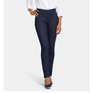 NYDJ Alina Dark Blue Wash Legging Jean Size 8